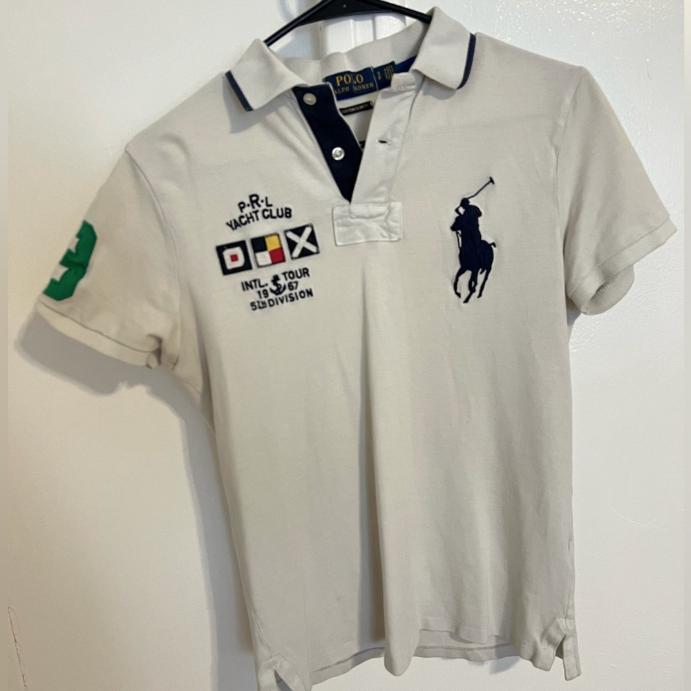 Ralph Lauren polo shirt size small custom slim fit